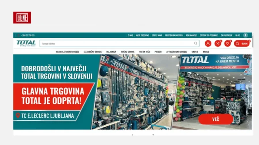 TOTAL TOOLS — обложка примера работы