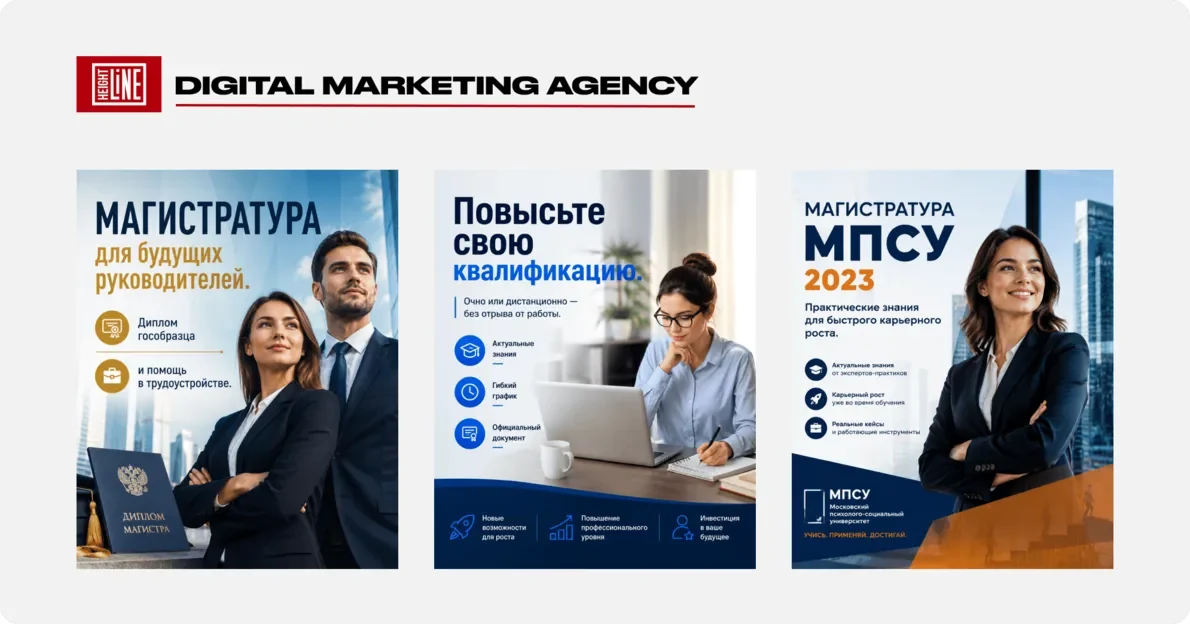 МПСУ — предложения и креативы по факультетам